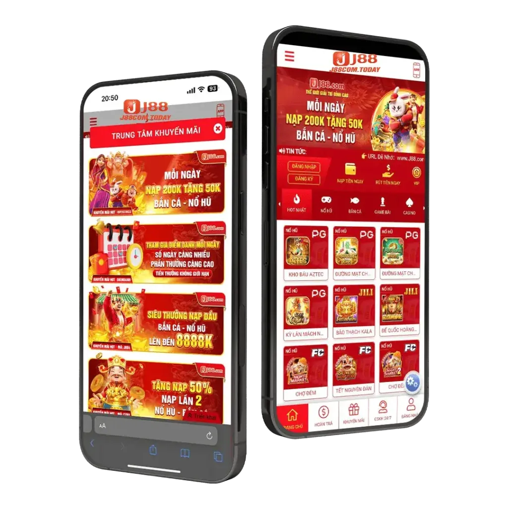 Điện thoại hiển thị ứng dụng mm888 code