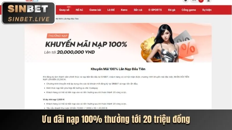 Các loại ưu đãi và khuyến mãi độc quyền từ mm888
